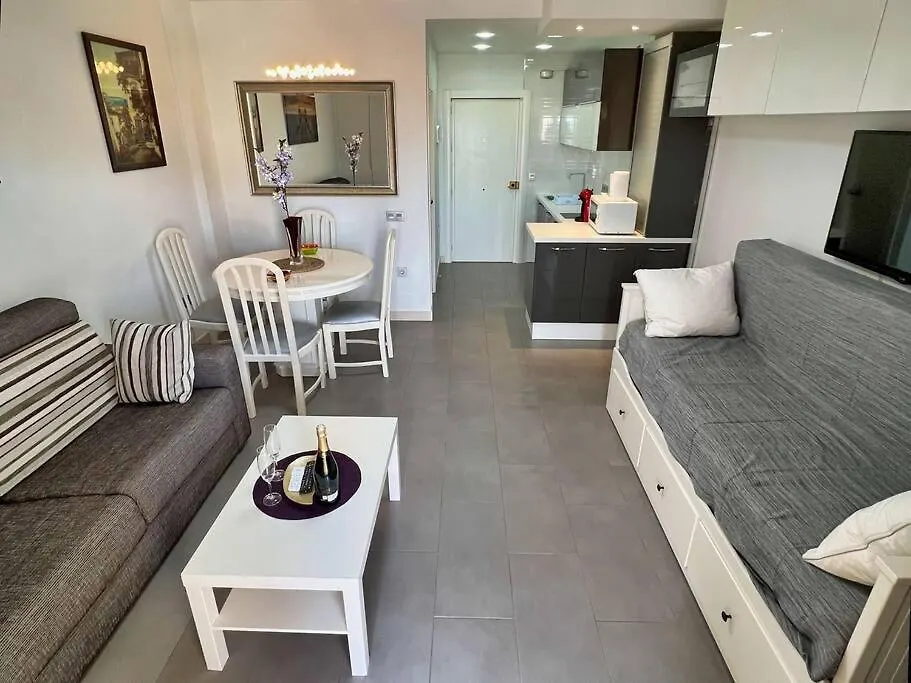 New Studio In Resort, With Water Park Benalmadena